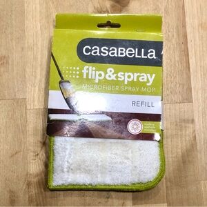 Casabella Flip & Spray Microfiber Mop Refill